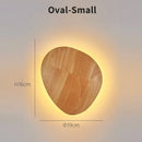 LED Wood Wall Lamp Modern Nordic Style Bedroom Stair Light by Ljojo