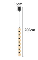 Ljojo LED Staircase Chandeliers for Living Room Pendant Light Lamps