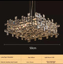 Nordic Crystal Led Pendant Lights for Living Dining Room by Ljojo