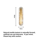 LED Wall Lamp Dimmable Natural Marble Background Wall Decor by Ljojo
