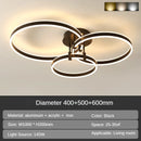 Modern LED Ceiling Light Chandelier for Living Room Bedroom by Ljojo White Simple Home Decor Lighting