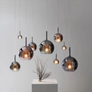 Ljojo Luxury Bubble Glass Pendant Lights for Restaurant, Staircases, & Bedside Chandeliers
