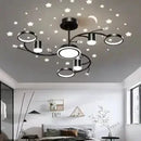 Nordic Dimmable Starry Sky Led Pendant Lights - Modern Bedroom & Living Room Decor | Ljojo