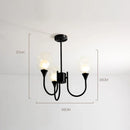 Ljojo Modern Minimalist Indoor Suspension Hanging Light for Living Room Bedroom Dining Loft