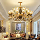 Ljojo Luxury Crystals Chandelier for Dining Living Room Bedroom Atmosphere