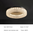Ljojo Luxury Modern LED Crystal Ceiling Hotel Restaurant Hanging Lamp - Home Decor Lighting