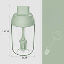 Ljojo 250ml Spice Jar with Moisture-proof Lid and Spoon