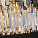 Ljojo Luxury Crystal Chandelier, Modern Bedroom Pendant Light, Elegant Indoor Lighting