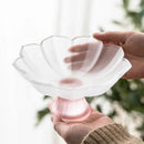 Ljojo Lotus Fruit Plate: Pink Nut Refreshment Plate for Living Room Coffee Table