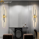 LED Nordic Long Wall Lamp Modern Living Room Bedroom Decorative Light by Ljojo