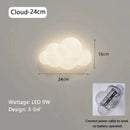 Nordic Cloud Star Kids Wall Lamp LED Chandeliers for Children's Room by Ljojo