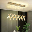 Ljojo Luxury Crystal Chandelier Pendant Light for Living and Dining Room