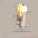 Ljojo Marble Glass LED Wall Light for Home Decor