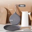 Ljojo 3-Layer Non-Stick Frying Pan for Eggs, Steak, Pancakes - Versatile Kitchen Cookware
