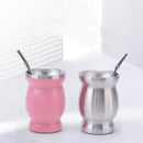 Ljojo 240ml Yerba Mate Stainless Steel Insulated Cup Set with Accessories