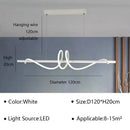 LED Pendant Lamp Modern Chandelier Indoor Home Decor Lighting Fixture by Ljojo