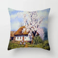 American Country Oil Painting Landscape Pillowcase by Ljojo for Home & Office Decor