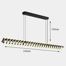Ljojo LED Pendant Lights: Modern Chandeliers for Living & Dining Room Lighting