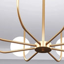 Nordic Glass LED Chandelier Pendant Lamp for Home Decor by Ljojo