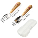 Ljojo Mini Stainless Steel Cutlery Set in Cute Plastic Box