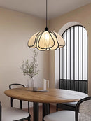 Wabi Sabi Petal Led Pendant Chandelier French Cream Home Decor Lighting by Ljojo