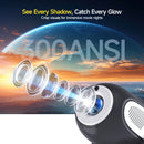 Ljojo™ 4K HD Electric Focus Projector, 300ANSI, BT5.0, Home Cinema Outdoor Portable