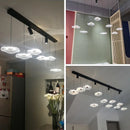 LED Lotus Leaf Restaurant Chandelier | Modern Creative Bar Lighting by Ljojo