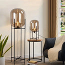 Ljojo Glass Ball Floor Lamp Scandinavian Postmodern Bedroom Reading Lamp