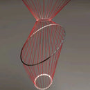 Ljojo Minimalist Rotating Floor Lamp for Living Room & Staircase - Flos Chandelier Exhibition Hall