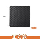 Ljojo Matte Geometric Diamond Square Bread Plate - Ideal for Dim Sum and Breakfast