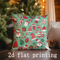 Christmas Pattern Pillow Covers by Ljojo - Perfect for Sofa, Bedroom, Car