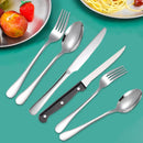 Ljojo 48-Piece Stainless Steel Tableware Set with Storage Box