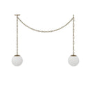 French Retro Marble Pendant Light Dining Table for Home & Restaurant by Ljojo
