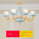 Crystal Chandelier Lamps for Bedroom | Luxury Minimalist Living Room Lighting by Ljojo