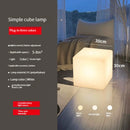 Cube Table Lamp Modern Minimalist Nordic Floor Lamp Ljojo Living Room Bedroom Ins Style