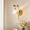 French Pastoral Flower Wall Lamp LED Sconces by Ljojo | Creative Living Room Bedroom Home Decor