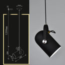 Adjustable Nordic Minimalism Pendant Light for Cabinet with Showcase Spotlight by Ljojo