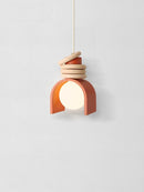 Ljojo LED Pendant Lamp: E27 Bulb, Resin, Adjustable Cord, Indoor Lighting