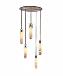 Modern Italian Marble Pendant Lamp for Villa Staircase by Ljojo | Creative Designer Ceiling Light