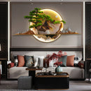 Ljojo LED Landscape Mural Wall Sconce Lamp for Home Decor