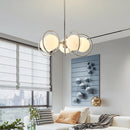 Ljojo Minimalist LED Ceiling Chandelier Pendant Light Fixture High-End Bauhaus Design Art