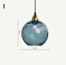 Nordic LED Pendant Lights Glass Stone Bubbles Chandeliers for Living Room by Ljojo
