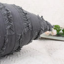 Ljojo Linen Striped Pillow Cover 50x50cm - Soft & Stylish Decorative Case