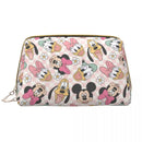 Ljojo Minnie Mouse Cosmetic Bag: Trendy Large Capacity Makeup Case