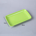 Ljojo Melamine Rectangular Noodle Plate for Hot Pot and Barbecue
