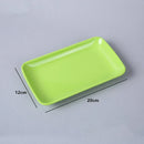 Ljojo Melamine Rectangular Noodle Plate for Hot Pot and Barbecue