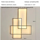 Modern Rectangle Led Wall Lamp Living Room Bedroom Sconce by Ljojo