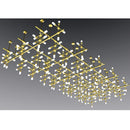 Italian LED Linear Pendant Chandelier Ljojo: Modern Home Dinning Lighting Fixture Study Bedroom Decor