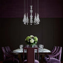 Ljojo European Palace K9 Crystal Chandelier - Elegant LED Pendant Lamp for Living & Dining Room