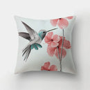 Deer Animal & Natural Leaves Cushion Cover by Ljojo - Home Decoration
